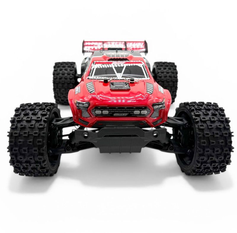 COR00230-R Corally Furago XD 4WD 2S Small Scale, RTR Monster Truck, Red