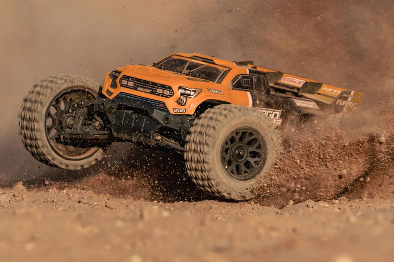Corally Furago XD 4WD 2S Small Scale, RTR Monster Truck, Orange