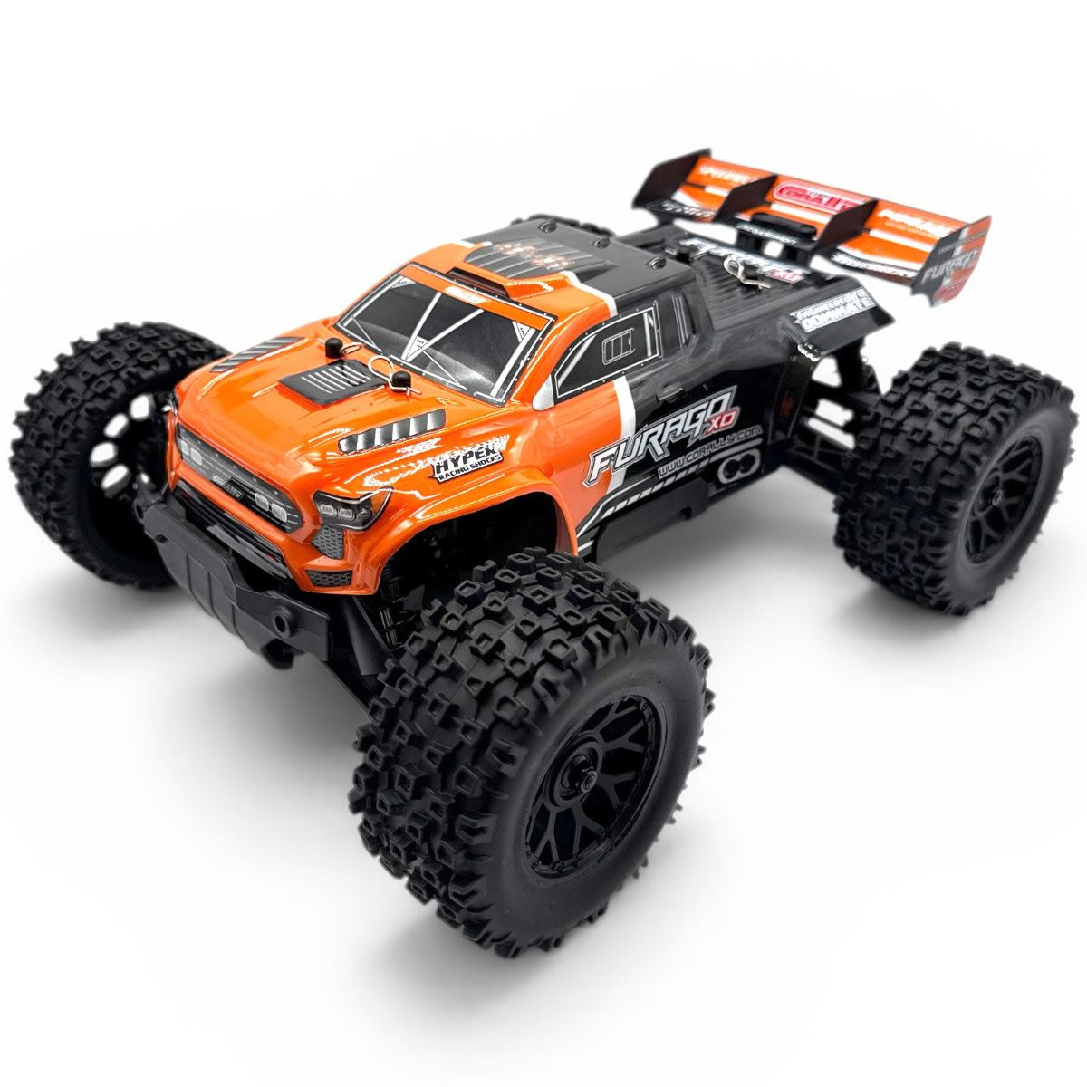 Corally Furago XD 4WD 2S Small Scale, RTR Monster Truck, Orange