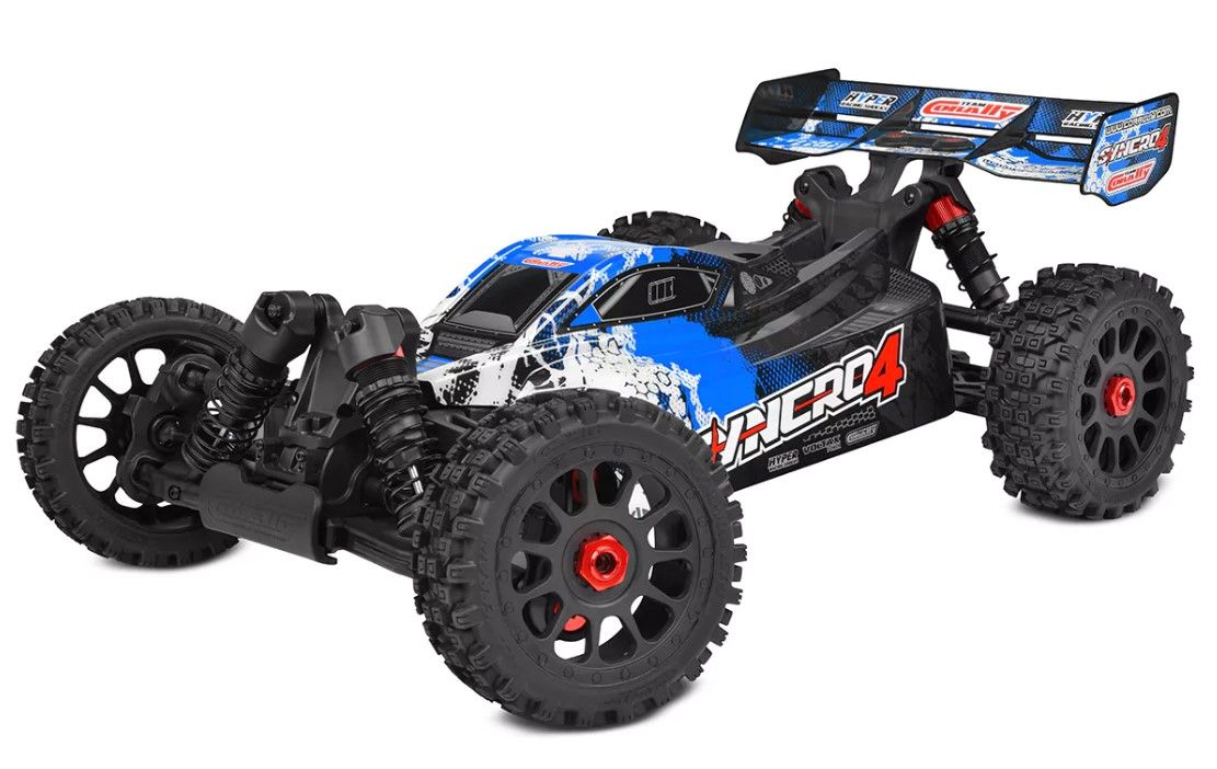 COR00287-B Corally Syncro-4 1/8 4S Brushless Off Road Buggy, RTR, Blue