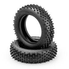 4032-02 JConcepts Step Spike 1.9" Front 2WD Buggy Tires (2) (Green)