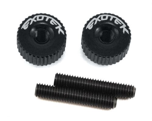 1191BLK  Exotek M3 Twist Nut (Black)