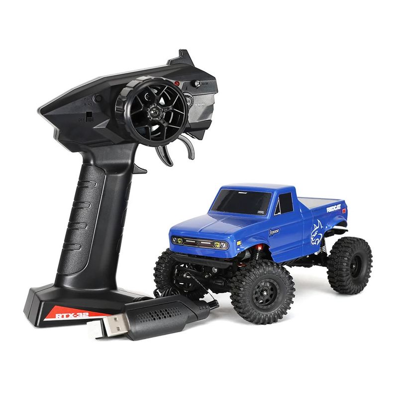 Redcat Ascent-32 V2 - 1/32 Scale Brushed Electric Rock Crawler Dark Blue