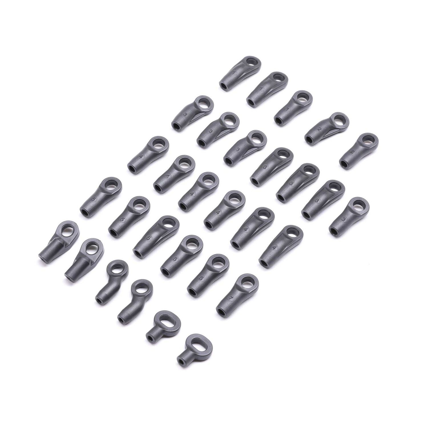 AXI-2065 HD Rod Ends M4 (20): Capra 1.9 UTB