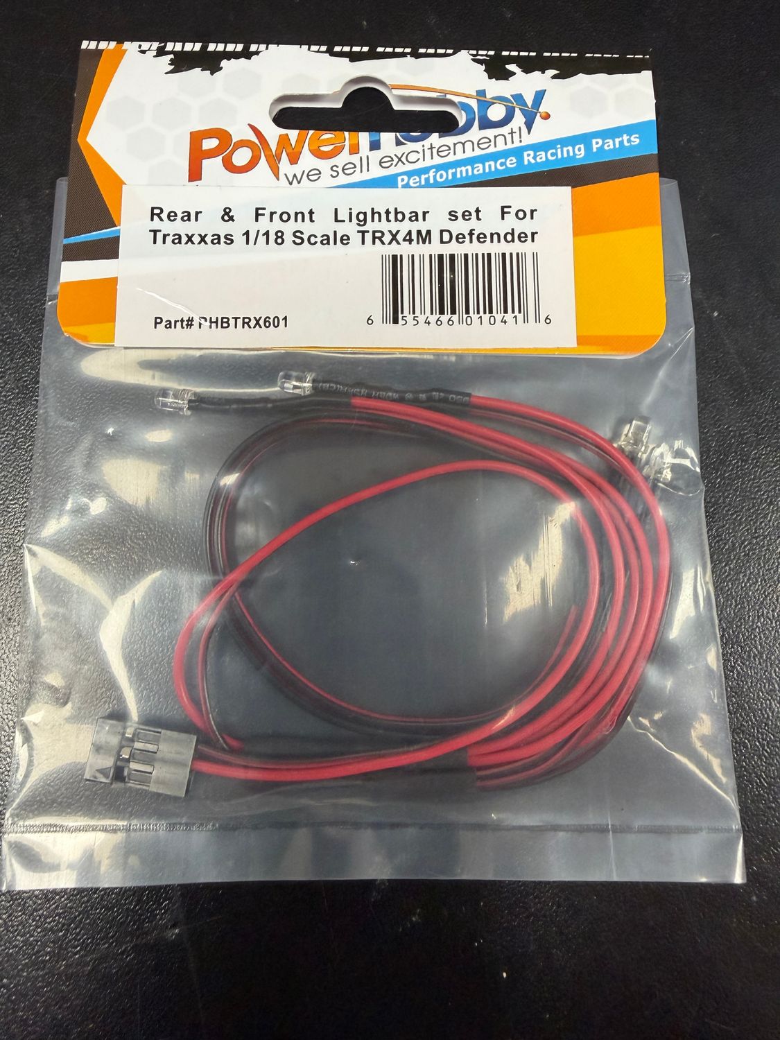 PHBTRX601 Powerhobby Front &amp; Rear Lights Traxxas FOR TRX-4M TRX4M Defender / Bronco