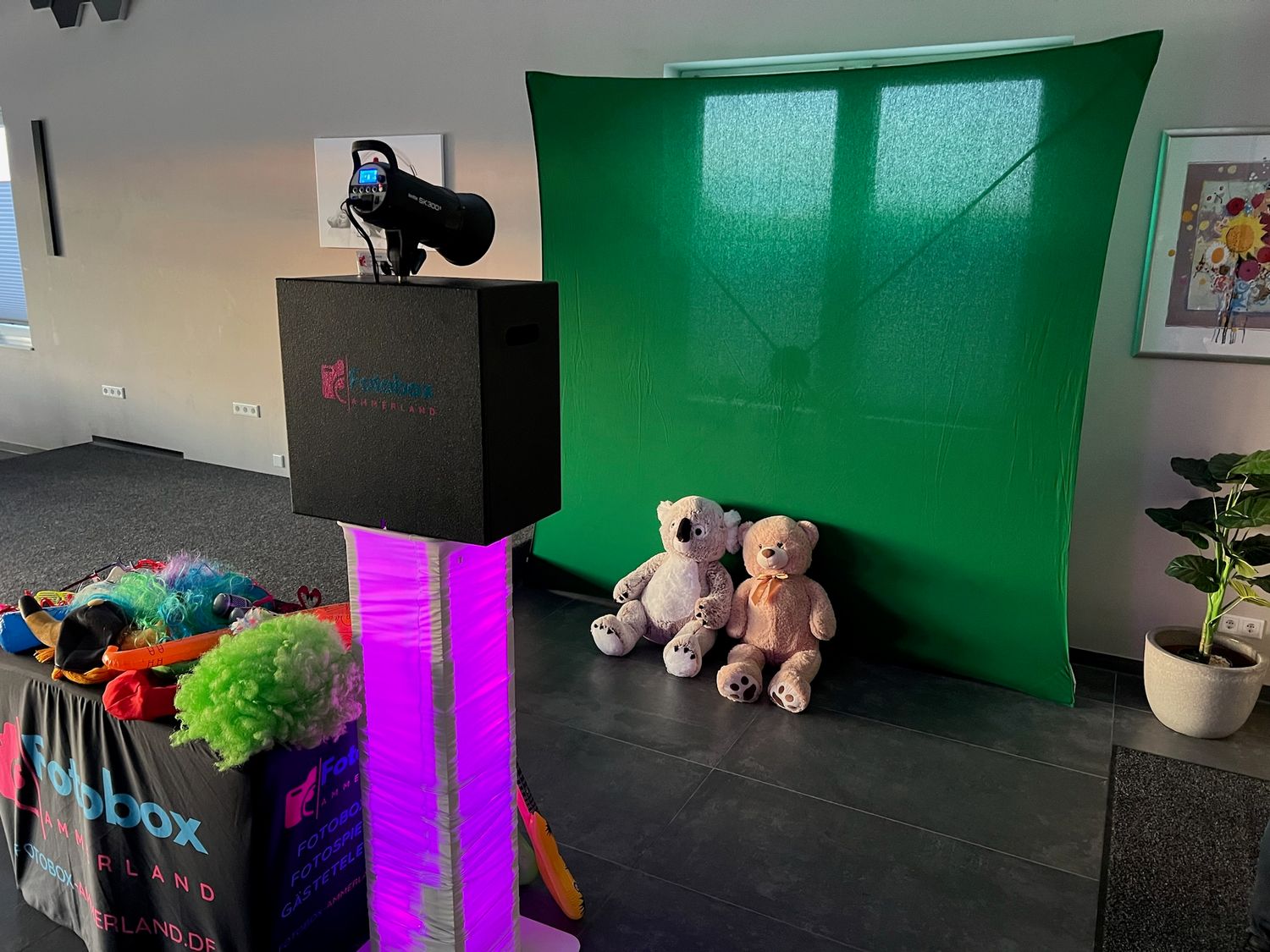 Fotobox Greenscreen