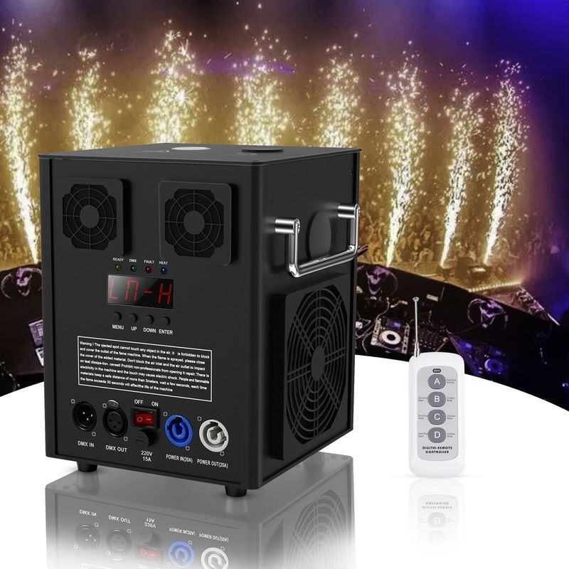 INDOOR FEUERWERK Kaltfunkenmaschine