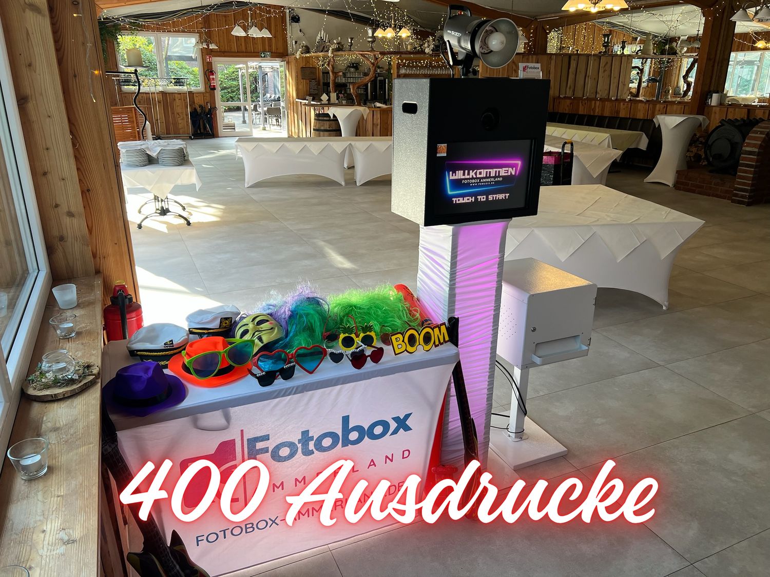 Fotobox Diamant 400 Ausdrucke