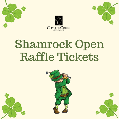 Raffle Tickets (Shamrock Open)