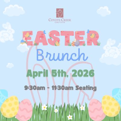 Easter Brunch Deposit 9:30am - 11:30am Seating