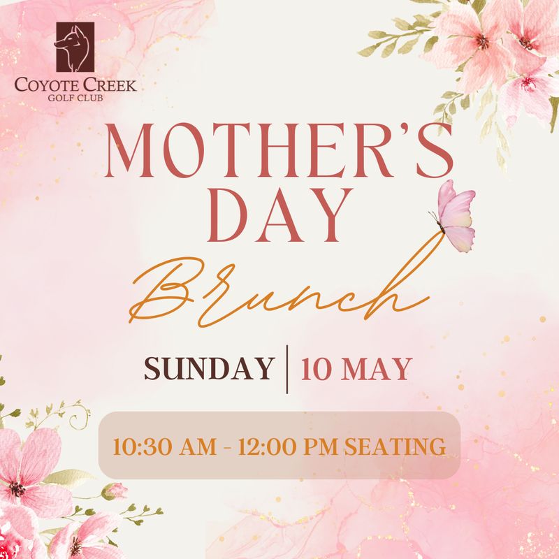 Mother's Day Brunch Deposit 10:30 AM - 12:00 PM Seating