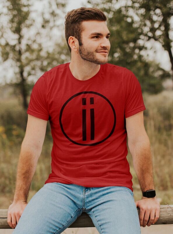 ​Liifewear Logo Tee- Canvas Red