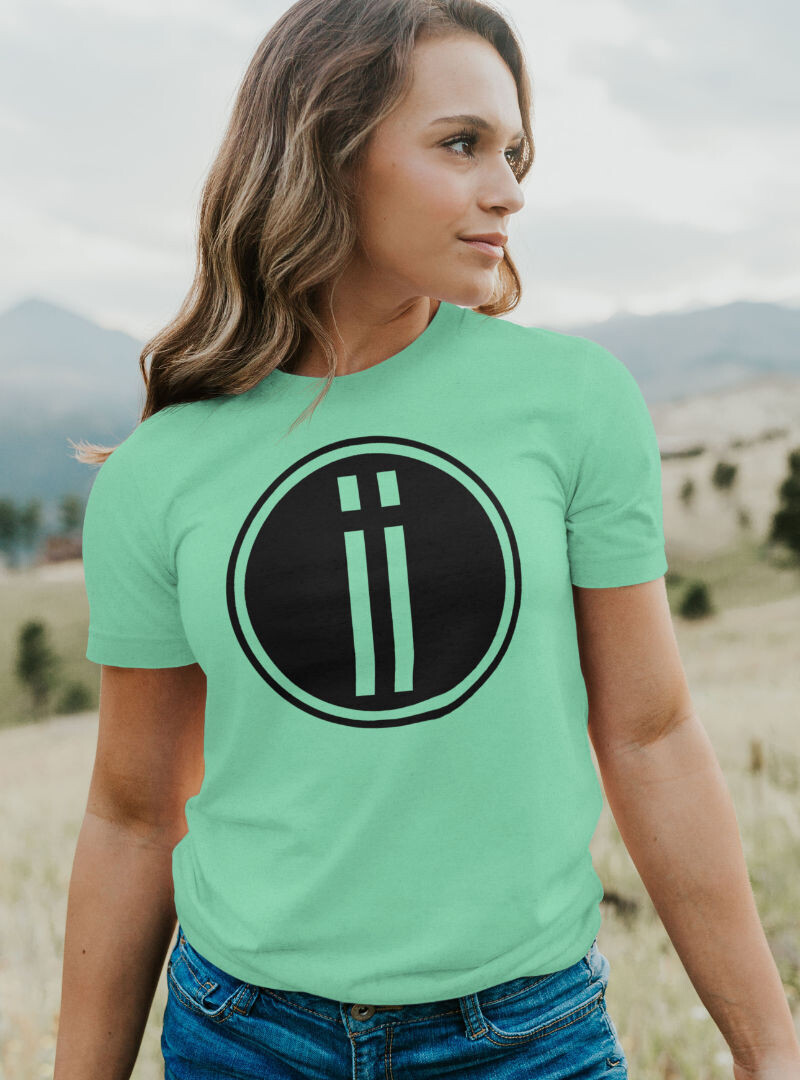 ​Liifewear solid logo tee - MINT