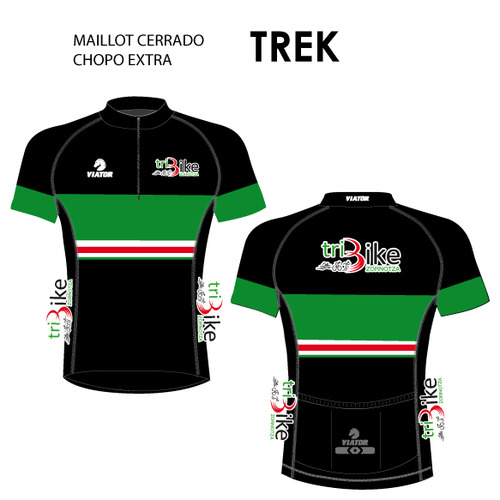 MAILLOT MANGA CORTA TRIBIKE VERDE