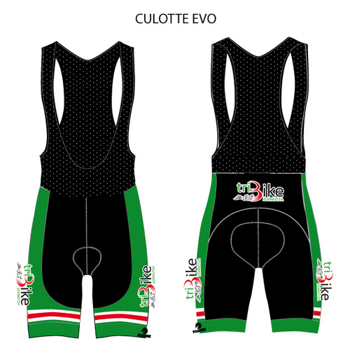 CULOTE CORTO TRIBIKE VERDE