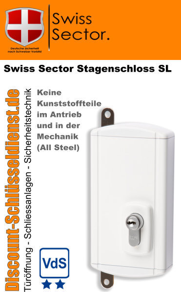 Swiss Sector Stangenschloß SL 100 incl. Montage (Berlin)