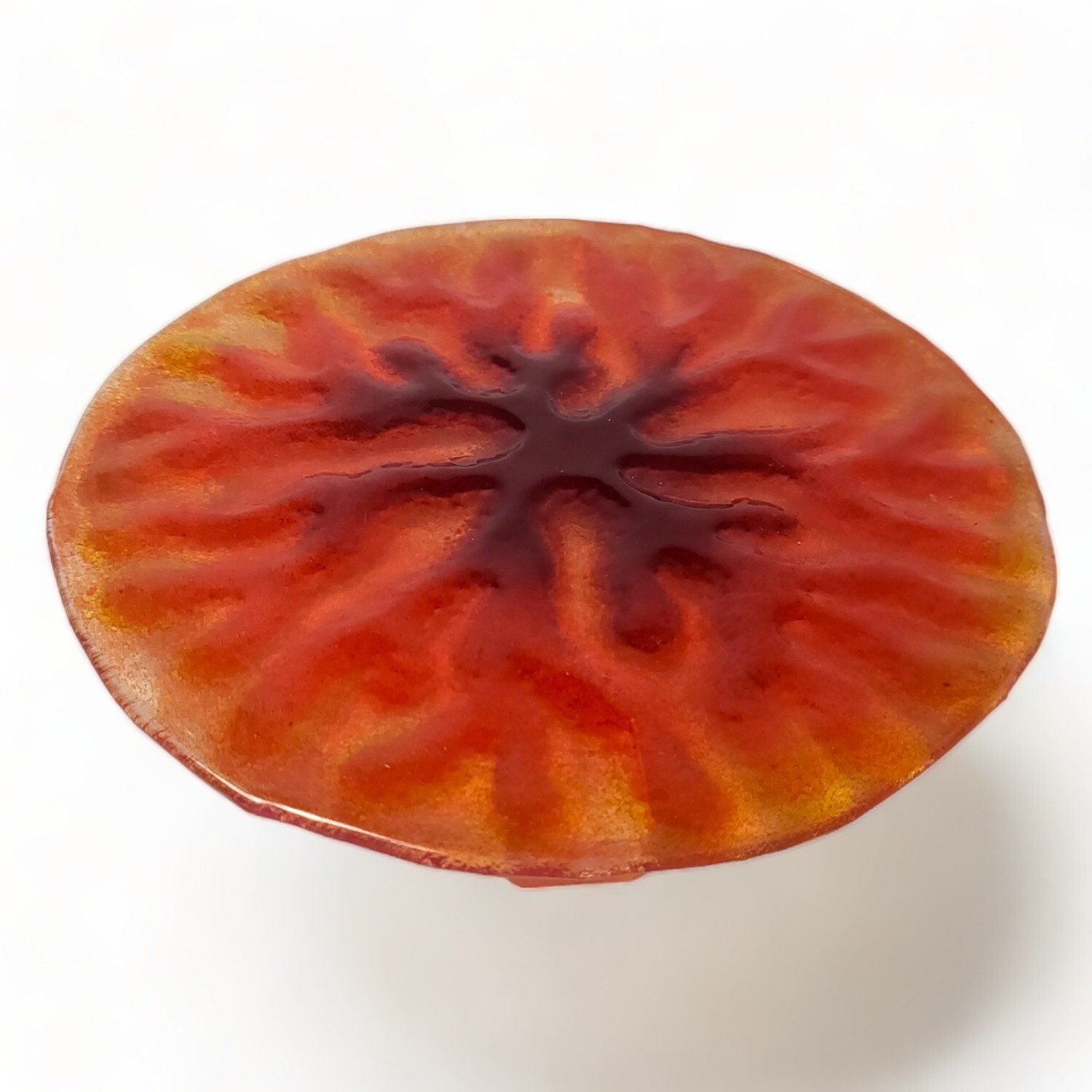 Coral Disk Candle Platform | 7&quot; diameter