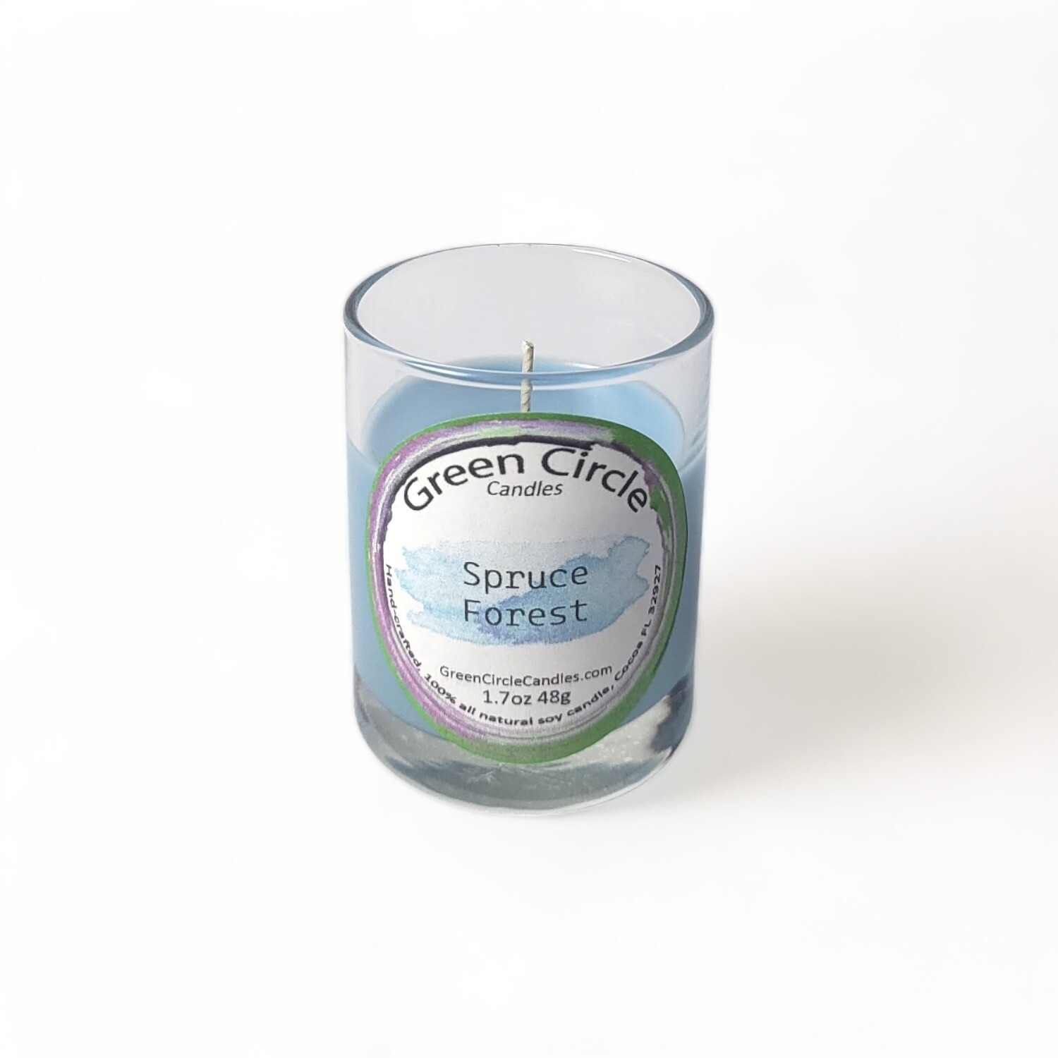Blue Spruce Forest | Soy Wax Candle | Votive Jar