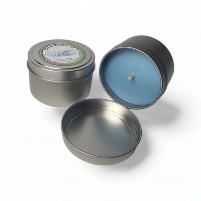 Tin Container Candles | 6oz | Tin Lid
