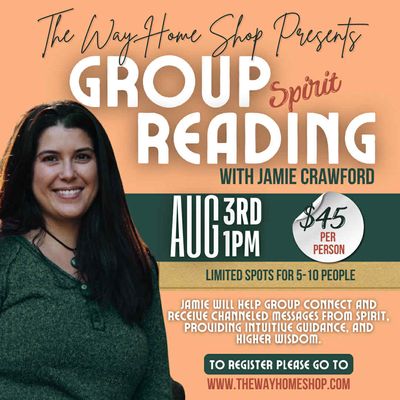 Spirit Speaks: Group Channeled Reading with Jamie Crawford