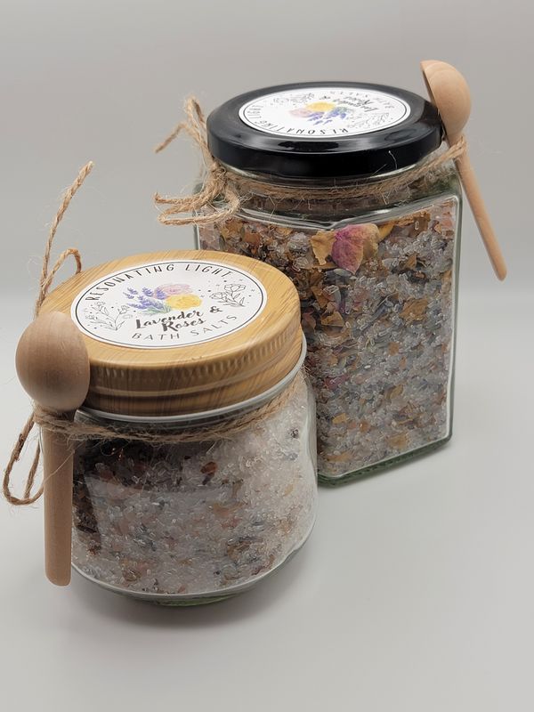 Rose &amp; Lavender Ritual Bath Salts by Resonating Light