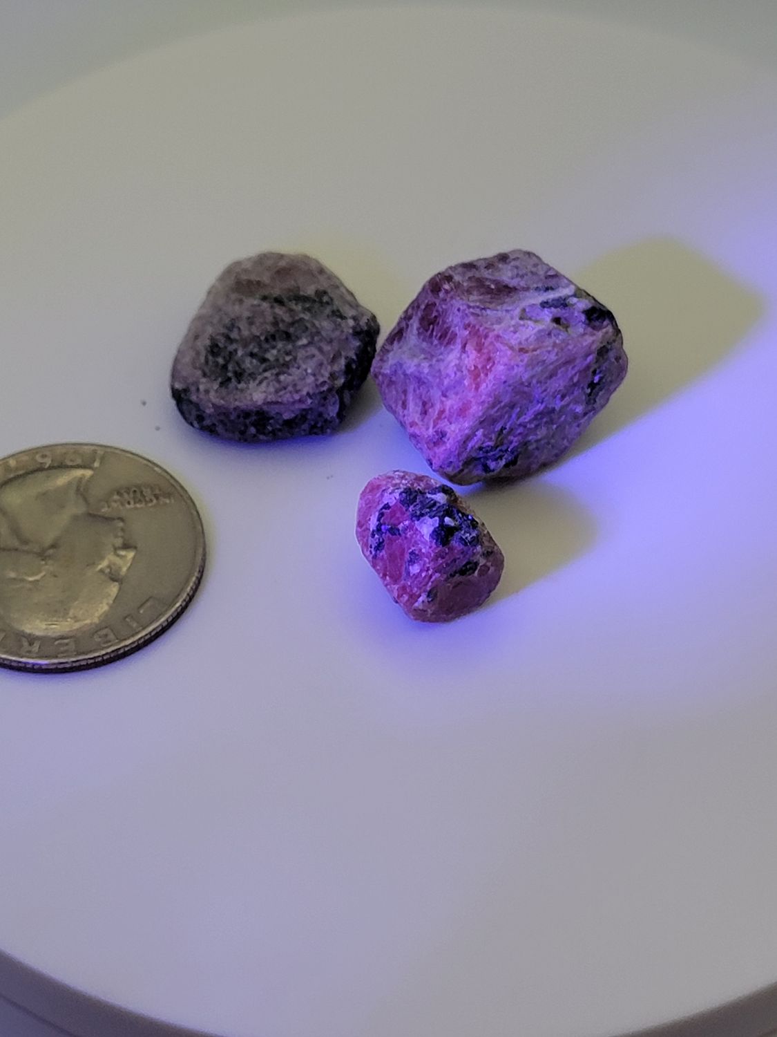 Raw Ruby Hexagon