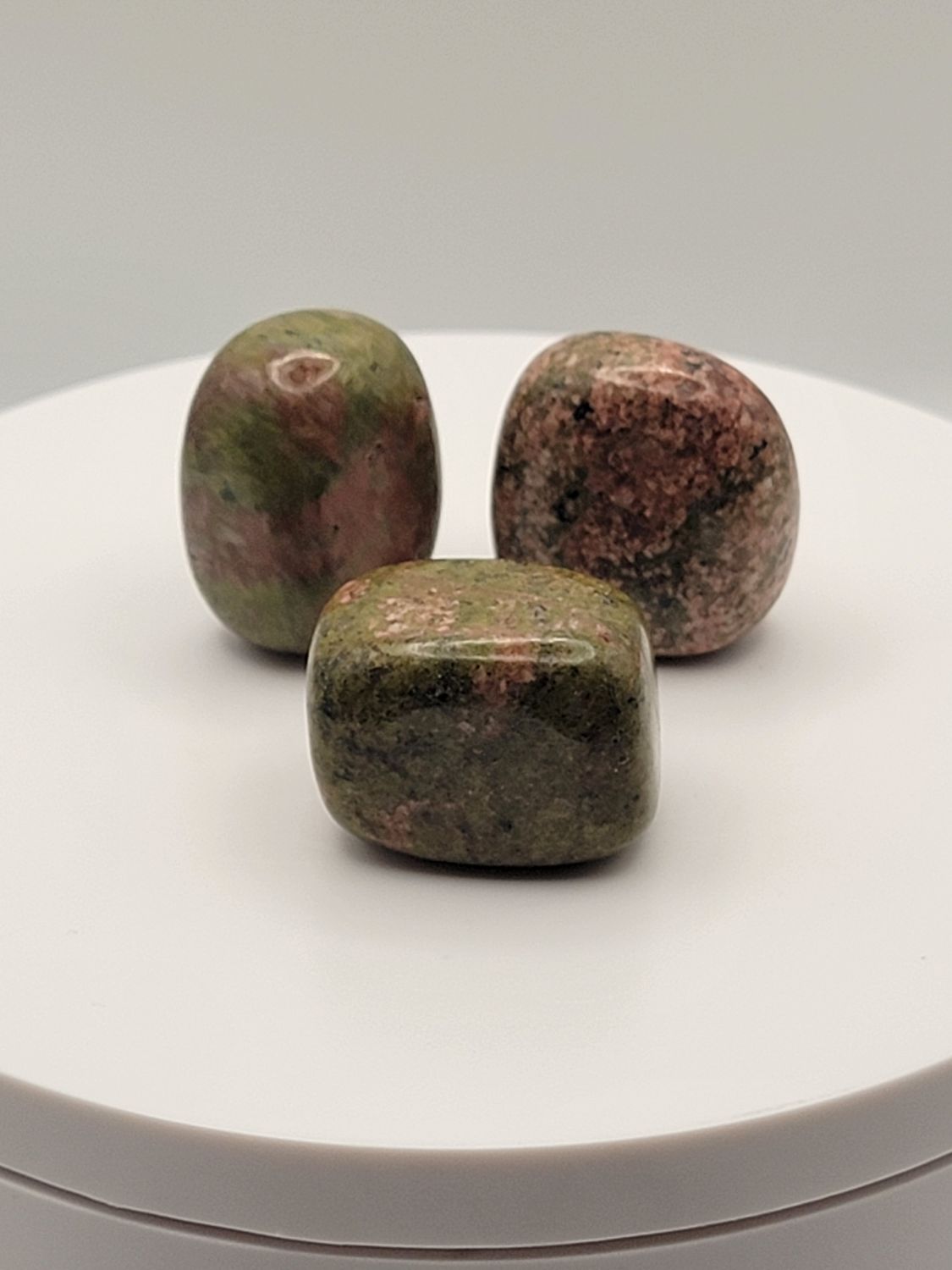 Tumbled Unakite