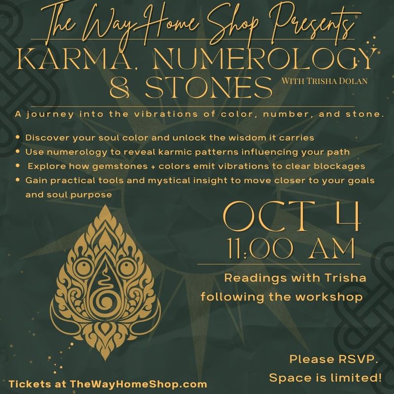 Karma, Numerology &amp; Stones with Trisha Dolan