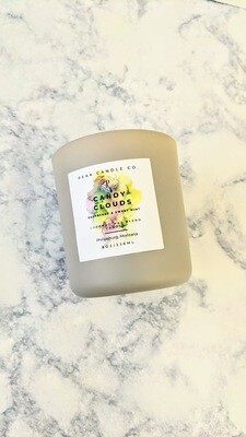 CANDY CLOUDS 8OZ COCONUT WAX BLEND CANDLE