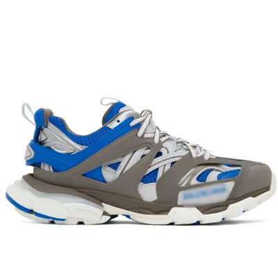 BB TRACKS - BLUE GRAY WHITE