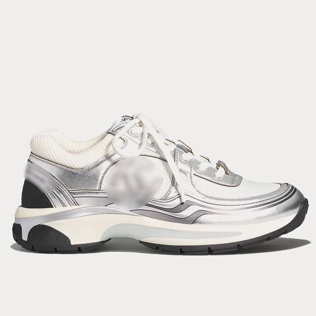 CH*NEL SNEAKERS - SILVER