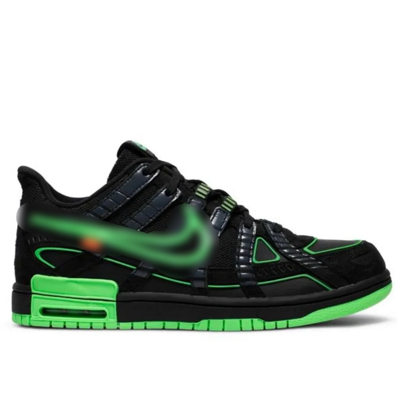 RUBBER DUNKS - GREEN STRIKE
