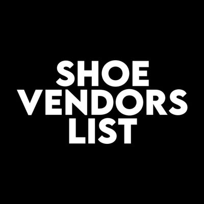 Shoe Vendors List