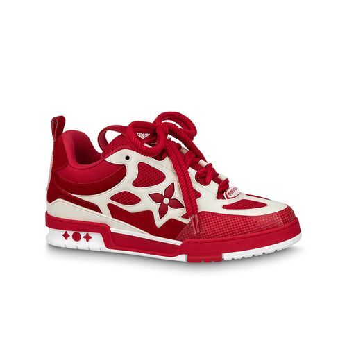 LV SKATE SNEAKERS - RED