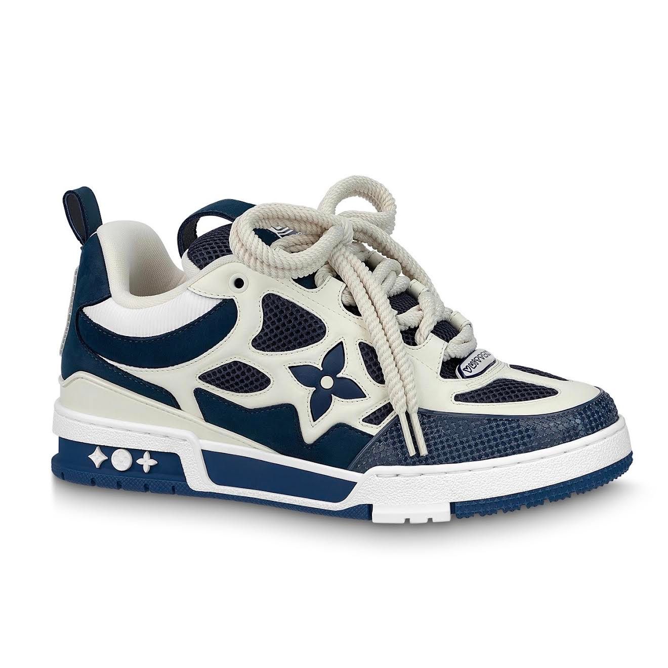 LV SKATE SNEAKERS - NAVY BLUE