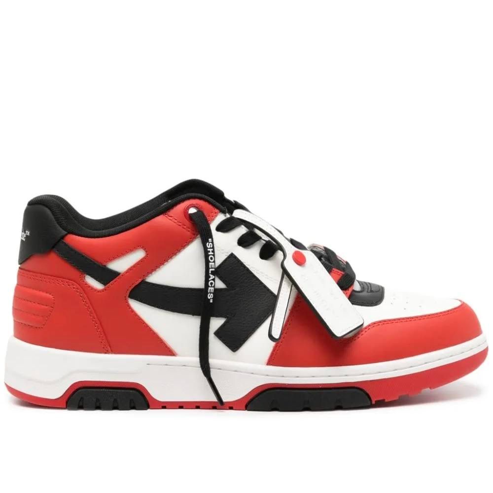 OW SNEAKERS - RED &amp; BLACK