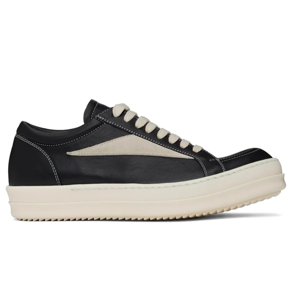 RICK LOW TOPS - VINTAGE BLACK