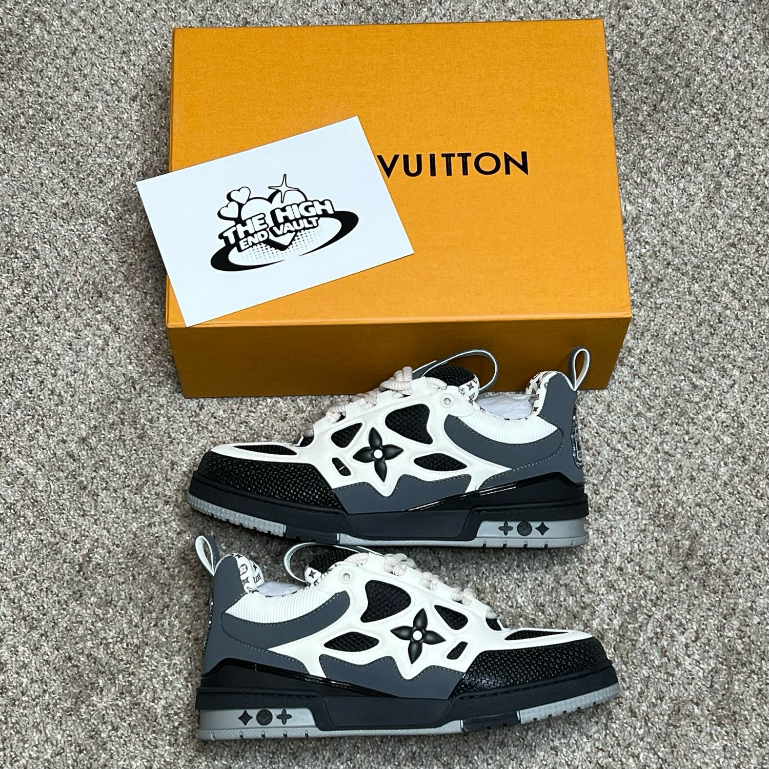 LV SKATE SNEAKERS - DARK GRAY
