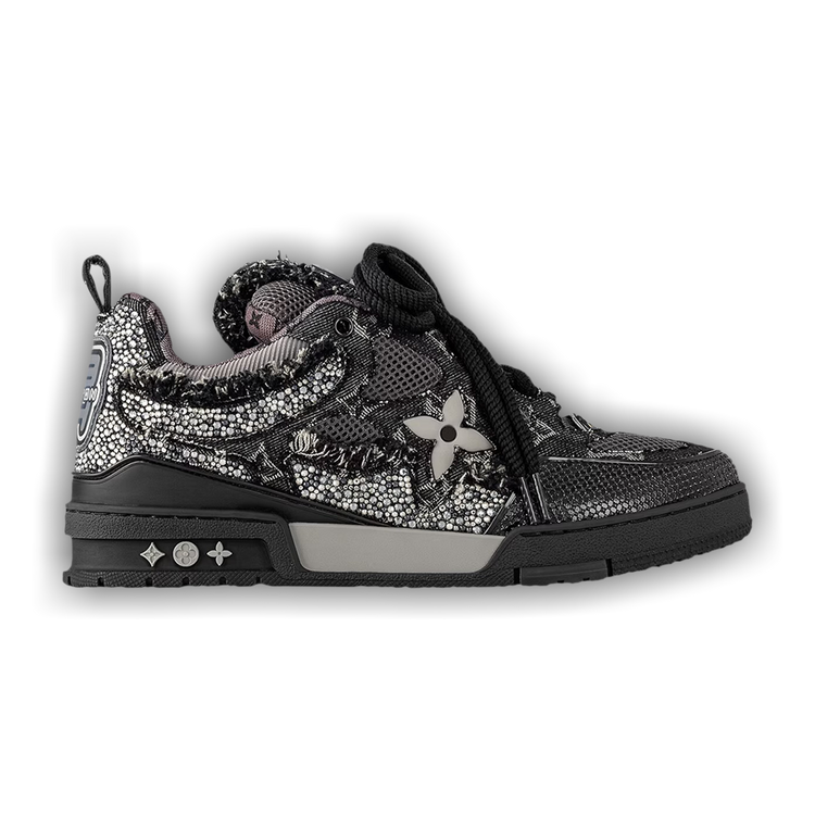 LV SKATE - BLACK &#39;SWAROVSKI MONOGRAM&#39;