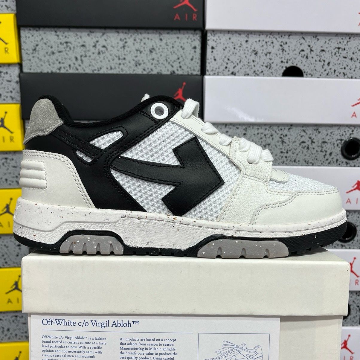 OFF WH*TE - GRAY &amp; BLACK
