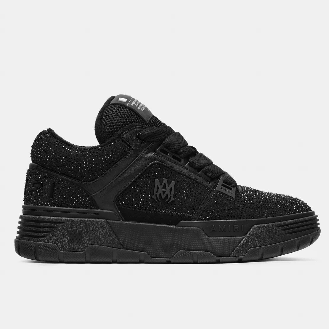 AM*RI MA 1 - BLACK CYRSTALS (ON HAND) (MENS 42)
