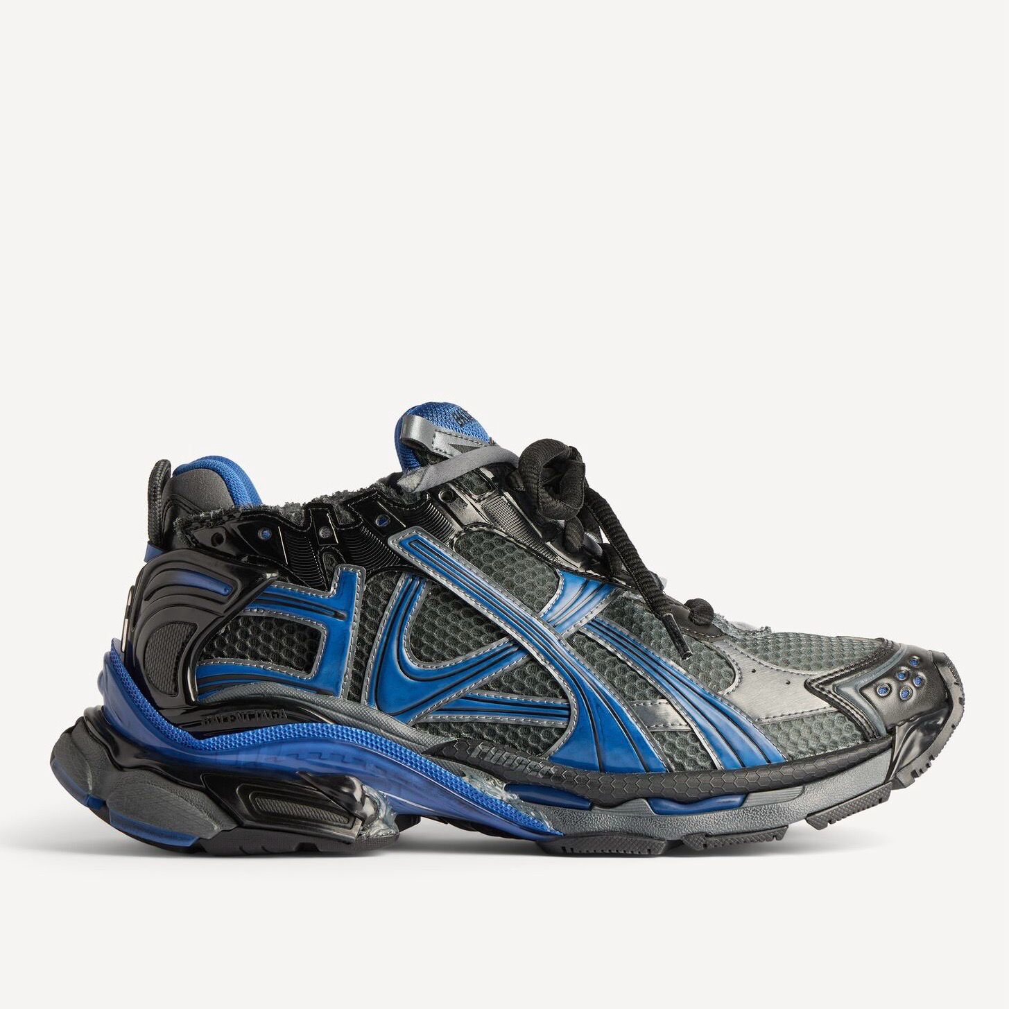 BB RUNNERS - BLACK BLUE GRAY