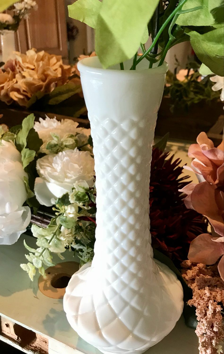 Milk Glass Vases