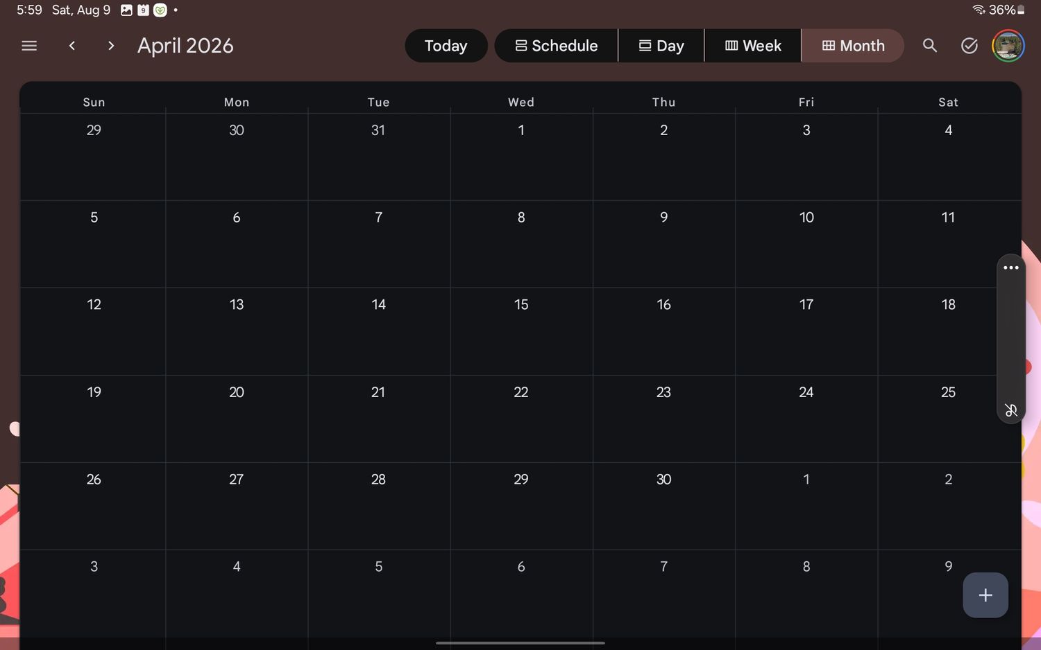 2026 Availability