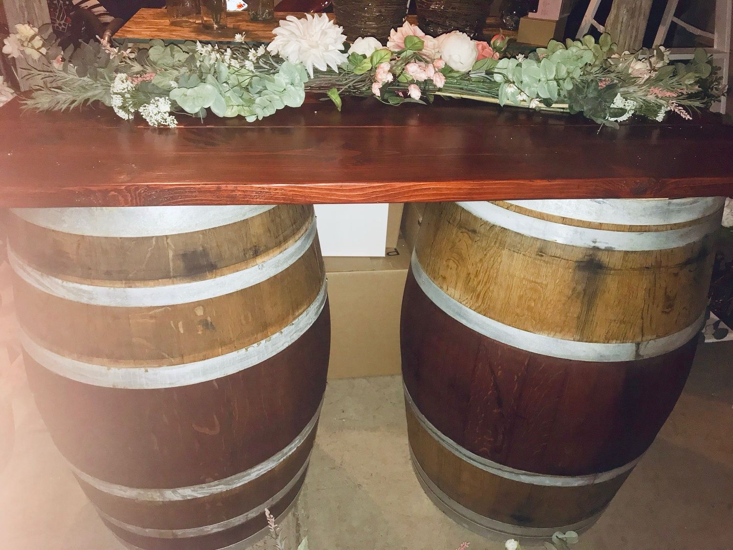 Wine Barrel Bar