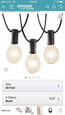 Edison String lights