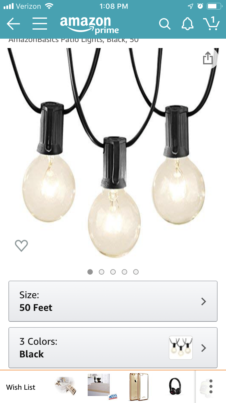 Edison String lights