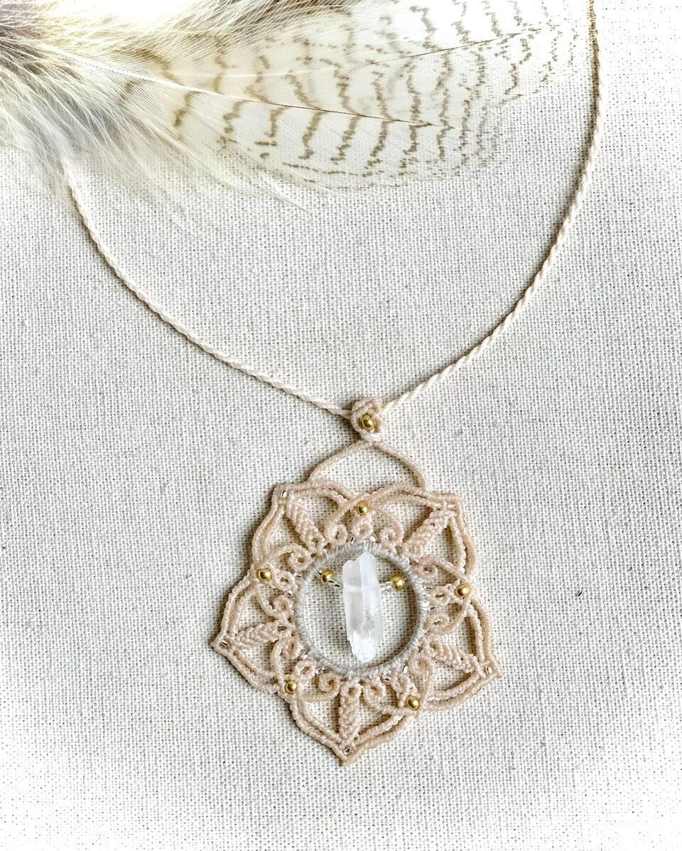 Halsjuweel Halsjuweel "Mandala"