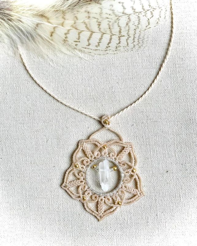 Halsjuweel Halsjuweel "Mandala"