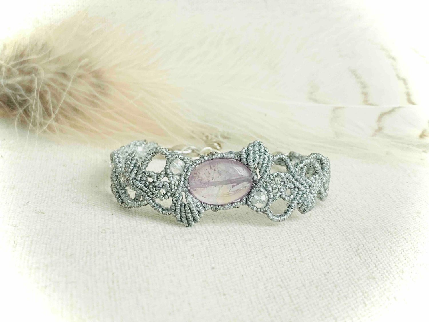 Armband "Silver Amethyst"